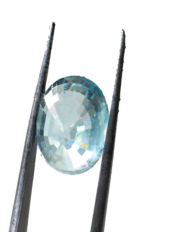 11.50 ratti (10.27 ct) Natural Blue Zircon